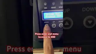 How to increase degree of 700W cold spark machine