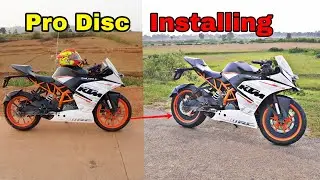 PRO DISC Wheel Cover Installing on KTM RC390.