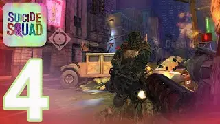 Suicide Squad: Special Ops - Gameplay Walkthrough Part 4 - Deadshot & Waves 1-10 (iOS, Android)