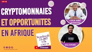 CRYPTOMONNAIES ET OPPORTUNITES EN AFRIQUE, Avec le COACH SIMON OUEDRAOGO