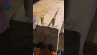 Do This Trick To Hide Your Screws. #woodworking #shorts #diy