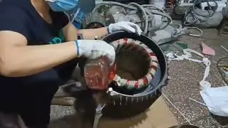 3-phase asynchronous motor repair instructions