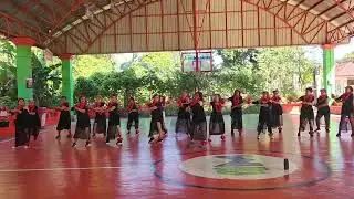 Hawaiian dance., Lead by Rebecca Legaspi and KZ Merry Hms Zladies