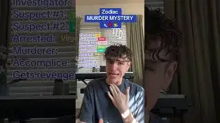 Zodiac Murder Mystery 🔪🩸🕵️