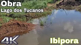 Voltamos na obra do lago dos tucanos ( lago 1 ) #ibipora  2026