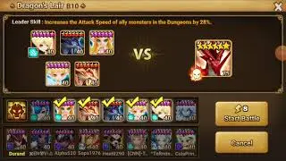 Summoners War: Farmable/Fusable Auto Dragons B10 Beginner Tean