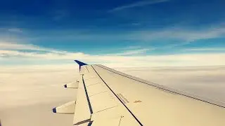 Airplane Take Off, Landing Inside View Beautiful Sky #DinosVlogs