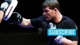 Michael Bisping Conditioning Training  Pad Work  Muscle Madness
