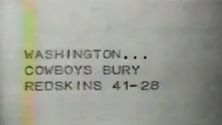 1969 Dallas Cowboys vs Washington Redskins Week 9 (Broadcast Highlights)