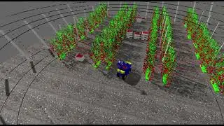 Greenhouse Mvsim Obstacle navigation test - Navegaci&oacute;n de un robot Ackermann