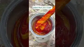Insanely beautiful #paintmixing of this natural and eco friendly paint