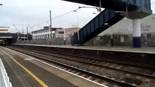 Trains at Hendon station 27/2/16