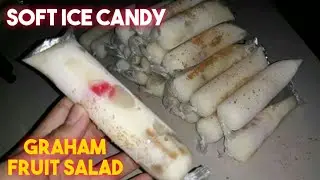 FRUIT SALAD ICE CANDY | Soft ice candy | Graham fruit salad ice candy | 5pesos each | NEGOSYO IDEA