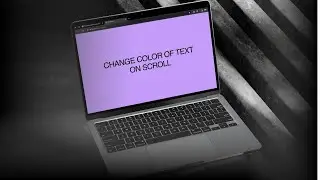 Change Background on Scroll with JavaScript Intersection Observer API | Web Design Tutorial