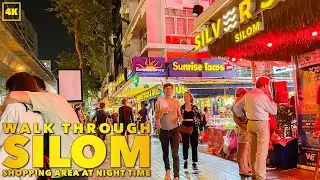 SILOM Walk Through / Shopping at Night time!