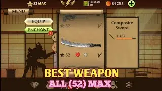 Shadow Fight 2 // ALL Weapons {1-52}''MAX''