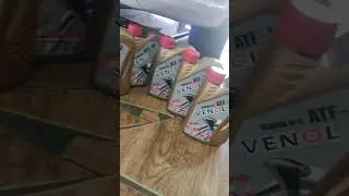 pour German engine oil into the automatic box