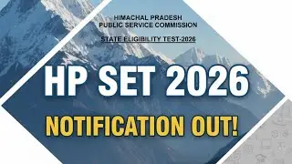 Hp set 2026 notification out #hpset  #himadda