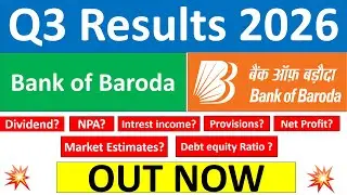 Bank of Baroda q3 results 2026 | BOB Q3 results today | Bank of Baroda Share News | BOB Share news