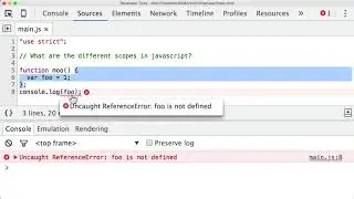 What are the different scopes in Javascript