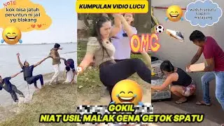 DRAMA FUNNY  NIAT USIL MALAH KENA KETOK SPATU !! KUMPULAN VIDIO LUCU