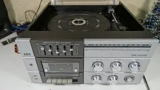 CENTRO MUSICAL TURNTABLE IRT CM-2000E CHILE 1987 RESTAURACION P2