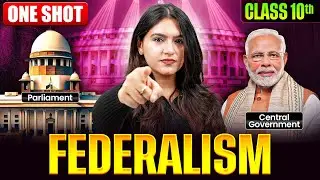 Federalism Class 10 One Shot | Class 10 Civics Chapter 2 | SST | Board Exam 2026 | Ujjvala Punj