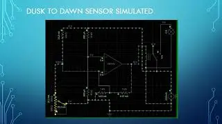 Dusk to Dawn Sensor Simulated with EveryCircuit