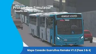 Proton Bus Simulator: Desafio nas ruas estreitas #3 [Superarticulado nas ruas estreitas]