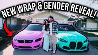 Revealing My F80 M3's New Wrap & Our Gender Reveal!!!