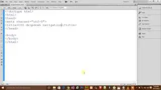 CSS dropdown menu