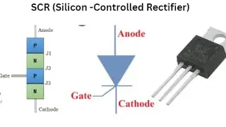 SCR ( SILICON CONTROLLED RECTIFIER ) || CONSTRUCTION, WORKING &  CHARACTERISTICS BY KAUSHIK CLASSES