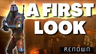 What Happens When A RUST Player Goes Medieval? | RENOWN Demo Gameplay (2022)