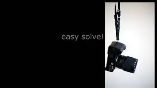 #shorts Mirrorless camera flip out screen strap solution lens cap holder diy