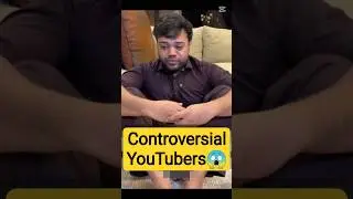 Top 5 Most Controversial Pakistani YouTubers😱|No1 Ne To Pura Scene Hila Diya😳Wonder5Hab #shorts#Top5