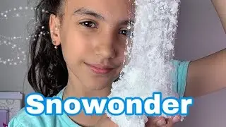 COMO FAZER CLOUD SLIME COM NEVE SNOWONDER - Bia Otoni Boo!!