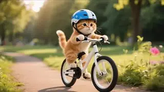 Ginger Kitten&rsquo;s Bike Crash & Sweet Hospital Surprise! 😿🍔 | Mama Cat Helps Out
