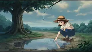 When the Garden Finally Rests After Rain 🍃🌧️ | Quiet Days, Ghibli Mood