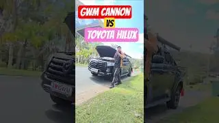 TOYOTA HILUX VS GWM CANNON!