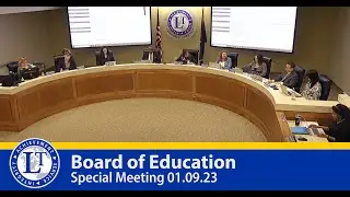 MSDLT Board of Education Work Session 1-9-2023