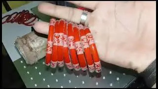 Fiber Laser Marking Machine | Bangle Designing | चूडिय़ों की डिजाइन के लिए Ci Laser Machine #ytfeed