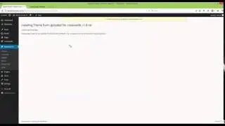 My Wordpress Theme Isn't Uploading