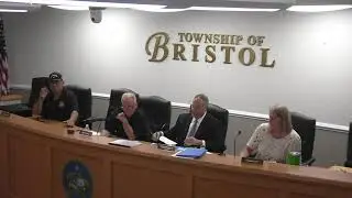 Bristol Township Zoning Meeting 09/08/2025