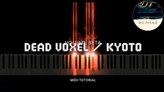 Dead Voxel / Kyoto - Minecraft (Piano Tutorial)