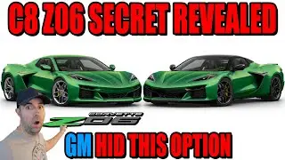GM's SECRET New C8 Z06 OPTION For 2026 SHOCKED me!