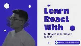Sixth Lesson: Tailwindcss Installation in React
