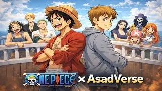 One Piece &times; AsadVerse &ndash; A New Pirate Joins the Crew