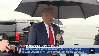 FULL REMARKS | Trump indictment updates: Former president calls charges 'political persecution'
