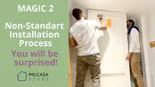 Milcasa Store - Magic 2 Concealed Sliding System - Installation Process