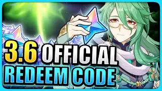 NEW 3.6 OFFICIAL REDEEM CODE! CLAIM NOW! (FREE 60 PRIMOGEMS!) Genshin Impact Baizhu Kaveh Kirara